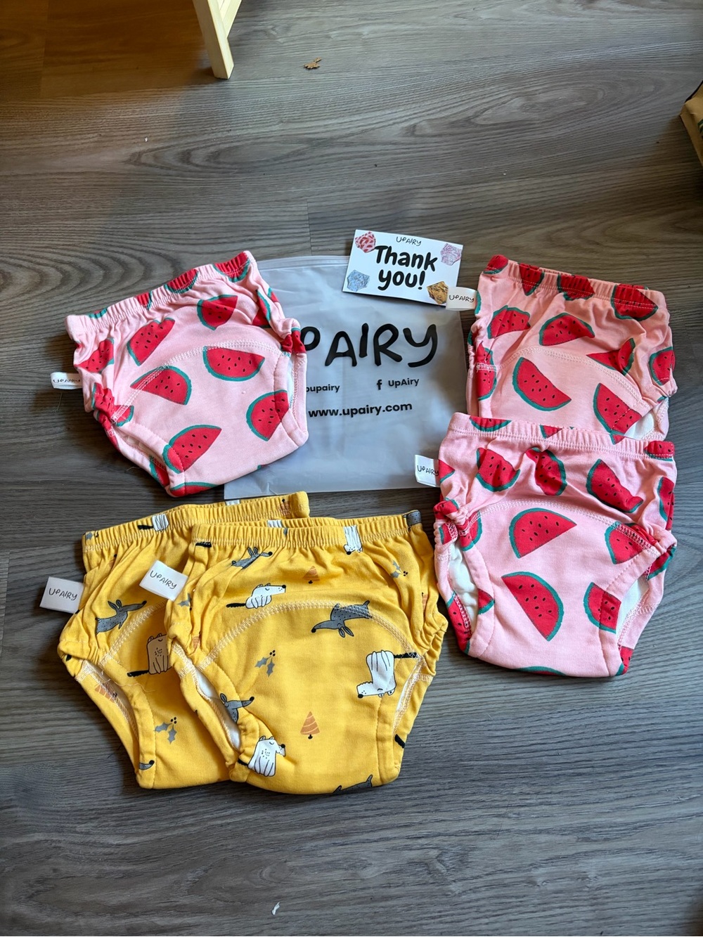 New UpAiry Bundle (5) Potty Training Underwear Size L trainingpants toddler